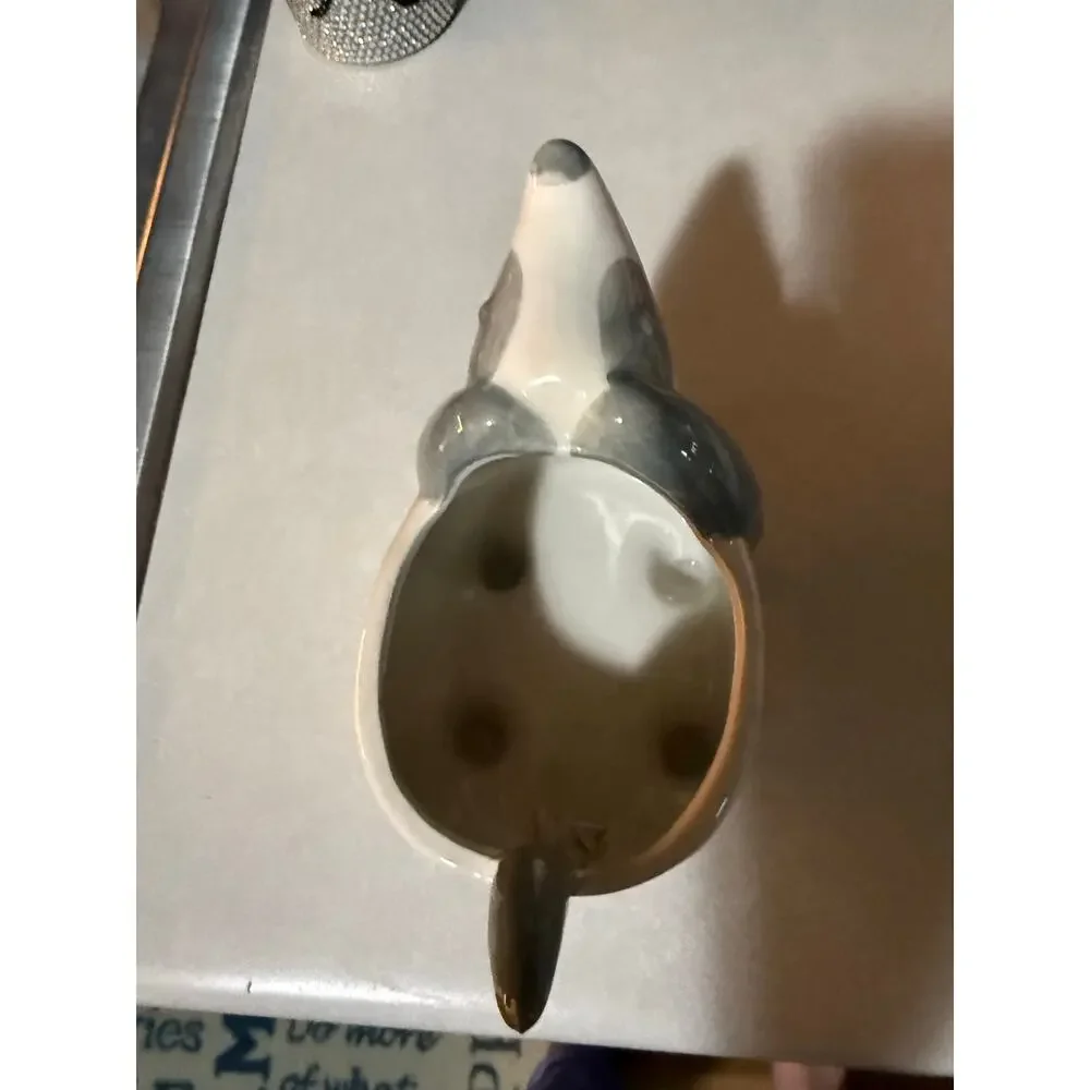 Ceramic dog flower pot